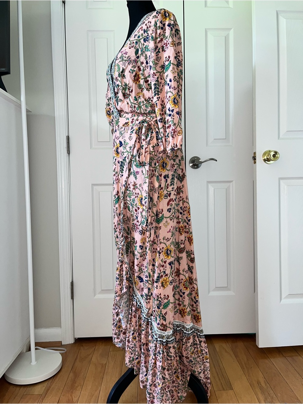 FARM RIO FOR ANTHROPOLOGIE FARM RIO CLARA DRESS Sz M EUC 🩷 - Picture 7 of 14